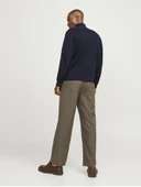 Jack Jones Blamılano Fermuarlı YakaRelax Fit  Erkek Kazak 12259664 - 4
