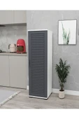 Irmak Mobilya Çok Amaçlı Membran Kapaklı Dolap Mutfak Dolabı Kiler Dolabı Tek Kapaklı Çok Amaçlı Banyo Dolabı Tek thumbnail 1