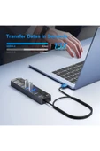 7 Port Usb 3.0 Hub Çoklayıcı Çoğaltıcı Switch Splitter 1.2 Metre Kablo - 3