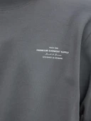 Jack Jones Blachad Brandıng Bisiklet Yaka Erkek Sweat 12261386 - 7
