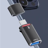 Type C USB 3.0 OTG Dönüştürücü & Microsd Kart Okuyucu – Tüm Tip-C/USB Cihazlar İçin - 6