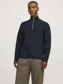 Jack Jones Blamılano Fermuarlı YakaRelax Fit  Erkek Kazak 12259664 - 1