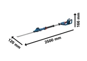 Bosch GHE 18V-50 TP Telekopit Çit Kesme Solo - 2