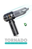 Shibumi Tornado 100W Kablosuz Araç İçi Süpürge – 16000Pa Güçlü Emiş & Üfleme - 5