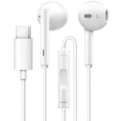 Apple uyumlu Type-C  Kablolu Gürültü Önleyici Yeni Nesil Kulak İçi Kulaklık 15 PRO 15 PRO MAX Uyumlu - 2