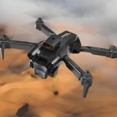 C12 Pro Katlanabilir Drone – 3x HD Kamera • 4K Video • Wi‑Fi FPV • Akıllı Uçuş Modları & Engel Algılamalı thumbnail 2