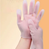 Silikon Nemlendirici El Peelingi Çatlak Giderici El Bakımı Spa Jeli Eldiven - 2