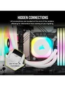 Corsair iCUE LINK H150i RGB AIO CW-9061006-WW White 360 mm Intel(1700p/1851p)-AMD Uyumlu Sıvı Soğutucu - 2