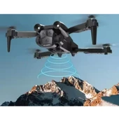 C12 Pro Katlanabilir Drone – 3x HD Kamera • 4K Video • Wi‑Fi FPV • Akıllı Uçuş Modları & Engel Algılamalı thumbnail 4