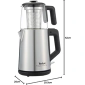 Tefal Magic Tea XL 1650 Watt Cam Demlikli Ve Paslanmaz Çelik Gövdeli Çay Makinesi - 9100046963 - 4