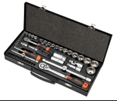 Retta 1/2"-1/4" Lokma Takımı 6 Köşe 55 Parça - 1