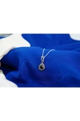oltutaşı su damlası gümüş kolye sk00011 - 2
