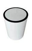 Kırık Beyaz Çöp kovası 5 Litre  İnca Model - 4