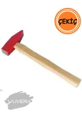 Wuvera 100 gr Boyalı Çelik Çekiç – Ev, Atölye ve Hobi İşleri İçin Hafif El Aleti thumbnail 3