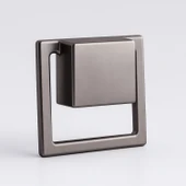 Marko Füme Metal Gömme Tarz Mobilya Kulp 32 mm Modern Dekoratif Dolap ve Çekmece Kulbu Dayanıklı thumbnail 1