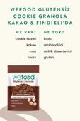 Wefood Glutensiz Granola Kakao & Fındıklı 250 gr - 3