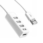 Tx ACUSB24W 4Port Usb Çoğaltıcı Hub Beyaz 2.0 480Mbps (0,11cm Kablo Uzunluğu) thumbnail 1