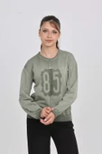 Toontoy Kız Çocuk 85 Baskılı Sweatshirt - 1