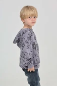 Toontoy Erkek Çocuk Oyun Baskılı Sweatshirt thumbnail 6