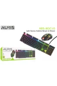 Auris Kablolu ışıklı oyun klavye mouse thumbnail 1