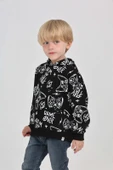 Toontoy Erkek Çocuk Oyun Baskılı Sweatshirt thumbnail 4