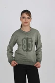 Toontoy Kız Çocuk 85 Baskılı Sweatshirt - 4