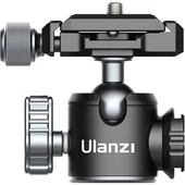 Ulanzi U-80L Arca Side Cold Shoe Ball Head Tripod Başlığı - 1