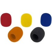 Tenon ZE-7130 5'Li Standart 5 Renk El Mikrofon Süngeri (Sarı-Turuncu-Kırmızı-Mavi-Siyah) thumbnail 5