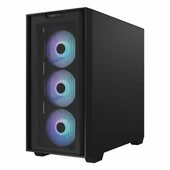 Asus A21 Plus USB 3.2 ARGB mATX Mid Tower Siyah Kasa thumbnail 3