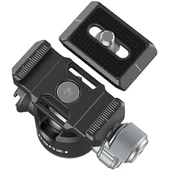 Ulanzi U-80L Arca Side Cold Shoe Ball Head Tripod Başlığı - 3