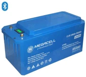 Megacell 12.8V 200Ah (Bluetooth) LiFePO4 Lityum Demir Fosfat Akü(ABS Kasa) - 1