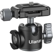 Ulanzi U-80L Arca Side Cold Shoe Ball Head Tripod Başlığı - 2