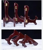 AHŞAP TEŞHİR AYAK SETİ 3 LÜ 31CM-29CM-12CM - 3