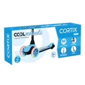 Cool Wheels Cortix Mavi Işıklı 3 Tekerlekli Çocuk Scooter - 5