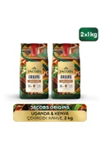 Jacobs Origins Uganda & Kenya Çekirdek Kahve 1 Kg x 2 Adet - 1