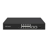 8 Port 10/100 +2 Gigabit Uplink +1 Sfp Poe Switch - 1