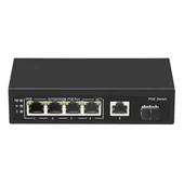 4 Port 10/100/1000 +1 Gigabit +1 Sfp Poe Switch - 1