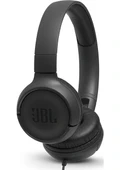 JBL T500 Mikrofonlu Kablolu Kulaküstü Siyah Kulaklık - 1