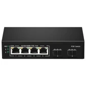 4 Port 10/100/1000 +2 Sfp Poe Switch - 1