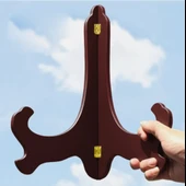 AHŞAP TEŞHİR AYAK SETİ 3 LÜ 31CM-29CM-12CM - 2