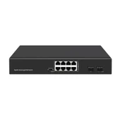 8 Port 10/100/1000 +2 Sfp Uplink Poe Switch - 1