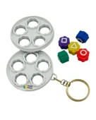 Squid Game Kumlu Model Oyun Taşı – 5 Taş Seti Renkli Taş Gonggi, Beş Taş, Kalamar Oyunu thumbnail 3