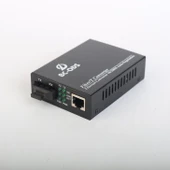 1000 Gigabit SC DX  MM F/O Media Converter (SFP Gerektirmez) - 1