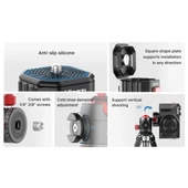 Ulanzi U-100 Pratik Ball Head Tripod Kafa - 7