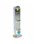 Ranchi RC-6855T 45 LED Güneş Enerjili Şarjlı Acil Durum Işığı – 5 Fonksiyonlu Kamp Lambası - 1