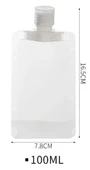 Eğitici Oyuncak 3 Adet 100ml Krem Şampuan Kabı Tekrar Kullanılabilir Set - 4