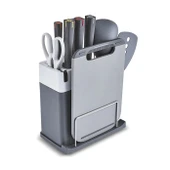 Karaca Yame 12 Parça Servis Setli Bıçak Seti Gri thumbnail 4