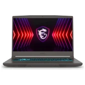 MSI Thin 15 B12UCX-2634XTR i5-12450H 8 GB 512 GB SSD RTX2050 15.6" Full HD Gaming Laptop - 1