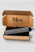 Mios Silver 3mm Tilki Kuyruğu Zincir 925 Ayar Gümüş Kolye - 4
