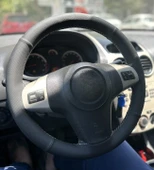 Opel Corsa D Araca Özel Direksiyon Kılıfı (NOKTA DÜZ GRİ İP) AÇIKLAMAYI OKUYUNUZ thumbnail 3